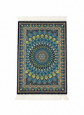 Tapis Ghoum Iran en soie végétale fait main – 0,80 × 1,20 m
